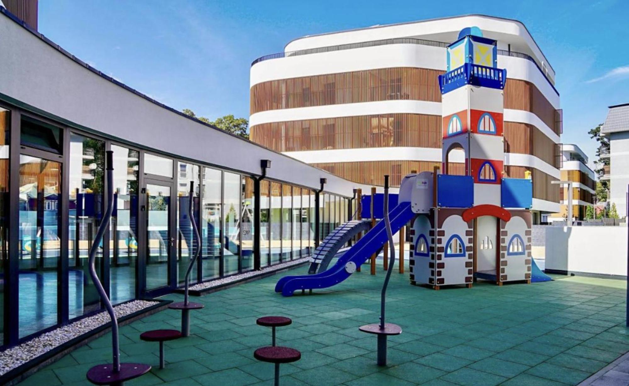 Baltic Waves Resort & Spa Miedzyzdroje Esterno foto